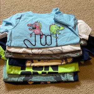 Lot of boy tshirts